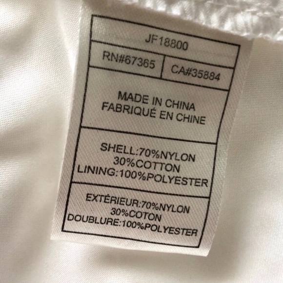 Jack by BB Dakota white laser cut lace dress size2 - Picture 5 of 5